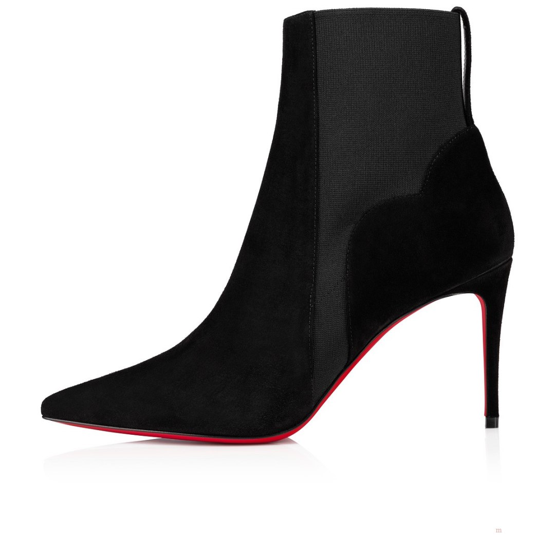 Christian Louboutin Chelsea Chick Booty Women's Chelsea Boots Black | LQFEGM641