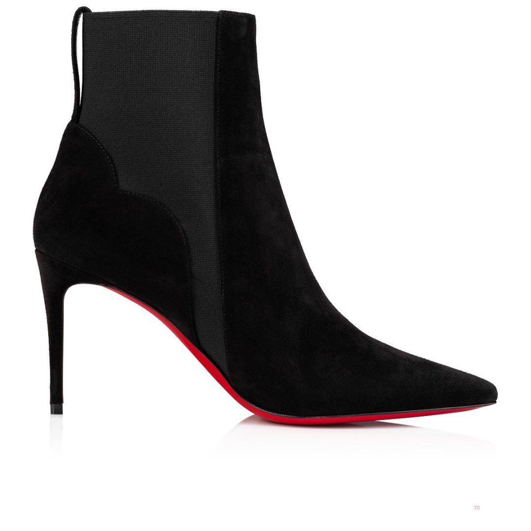 Christian Louboutin Chelsea Chick Booty Women's Chelsea Boots Black | LQFEGM641