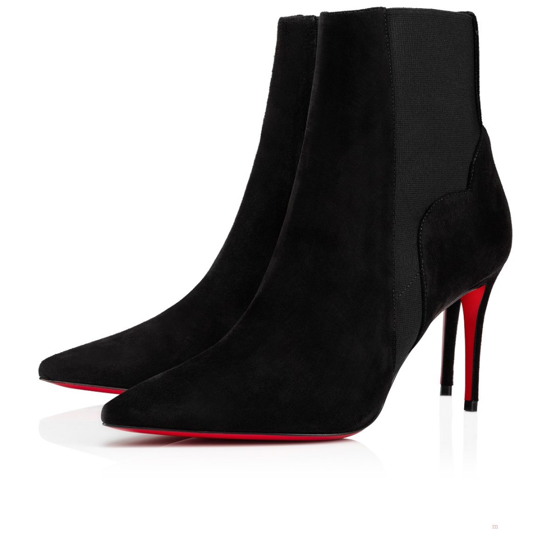 Christian Louboutin Chelsea Chick Booty Women\'s Chelsea Boots Black | LQFEGM641