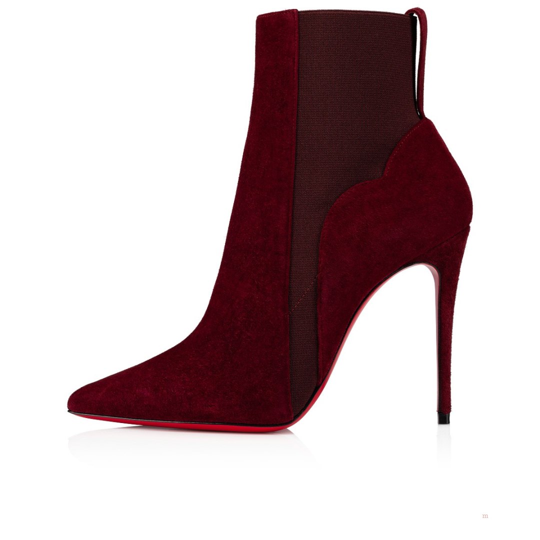 Christian Louboutin Chelsea Chick Booty Women's Chelsea Boots Red | XGFROB605