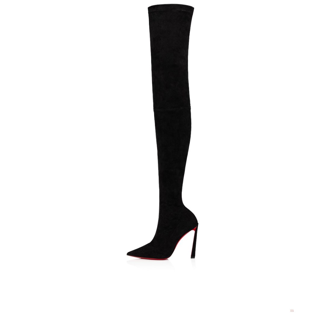 Christian Louboutin Condora Botta Alta Women's Knee-high Boots Black | DZJXSG578