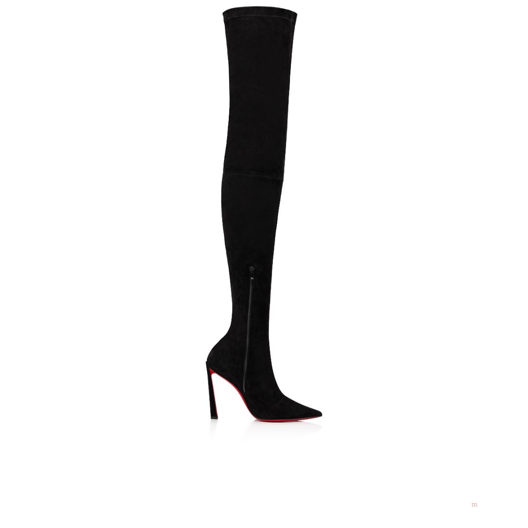 Christian Louboutin Condora Botta Alta Women's Knee-high Boots Black | DZJXSG578