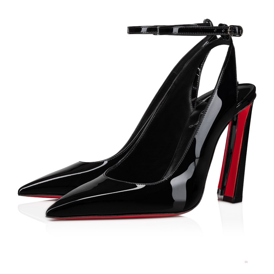 Christian Louboutin Condora Sling Women\'s Pumps Black | EYDXSH715