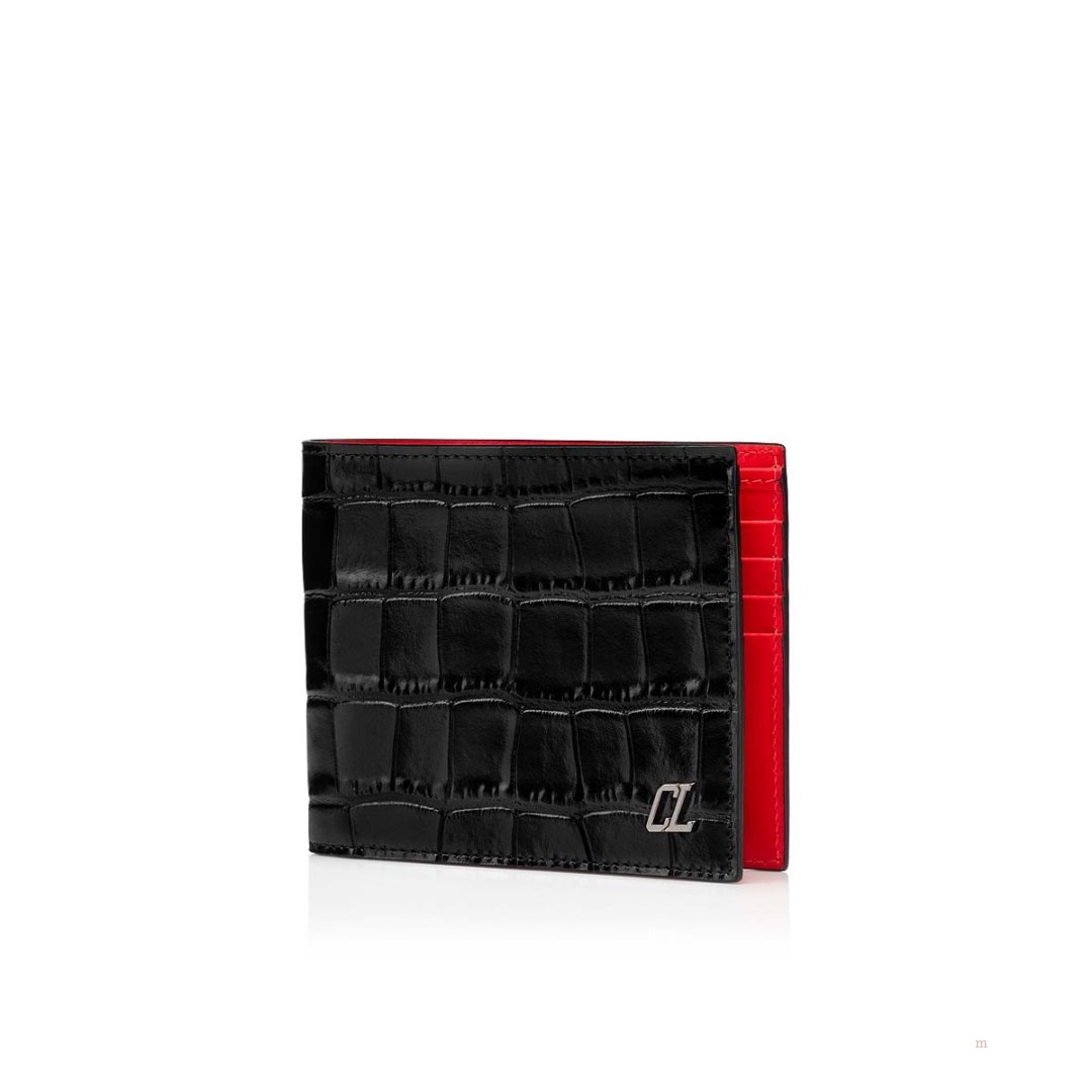 Christian Louboutin Coolcard Men's Wallet Black | RAXPHF537