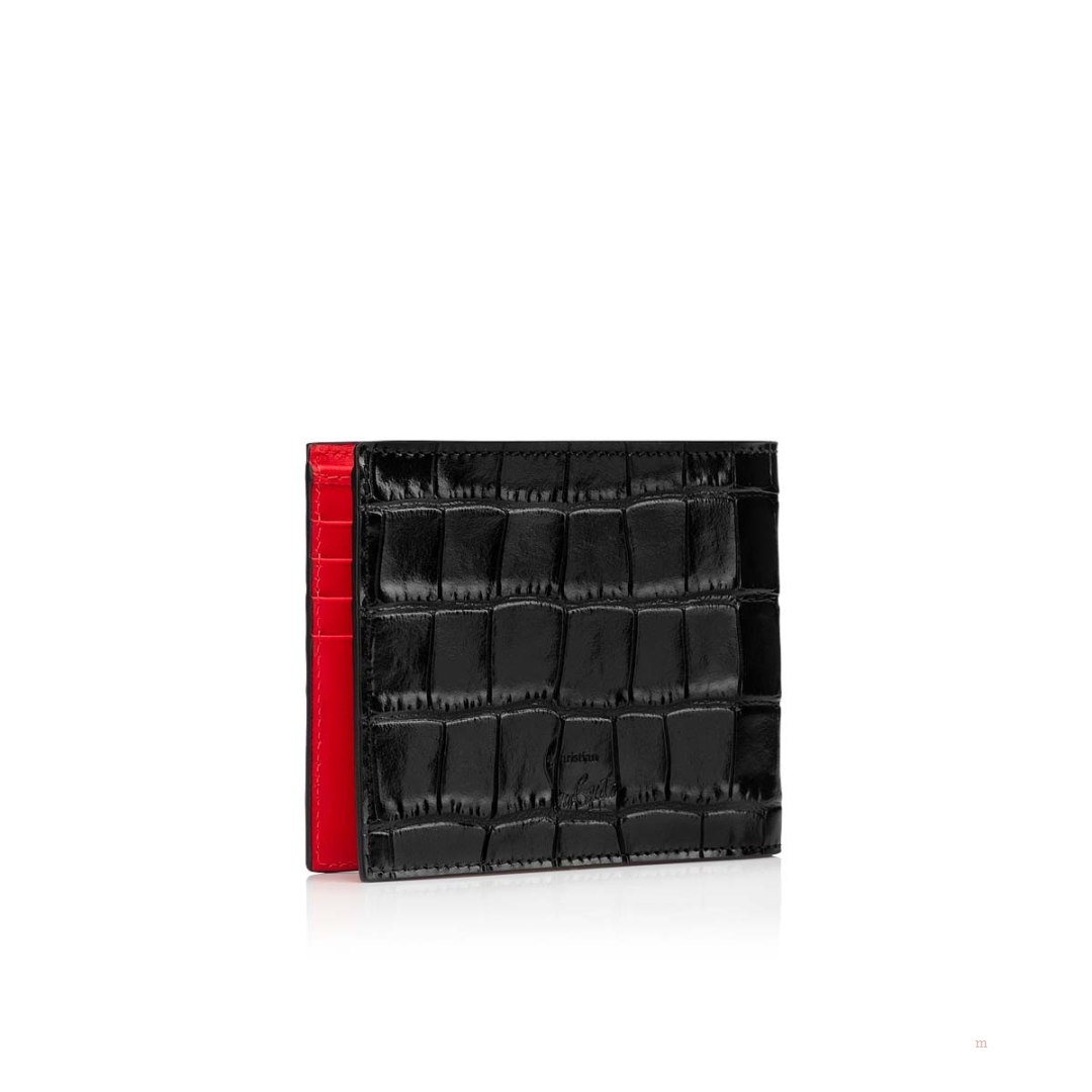 Christian Louboutin Coolcard Men's Wallet Black | RAXPHF537