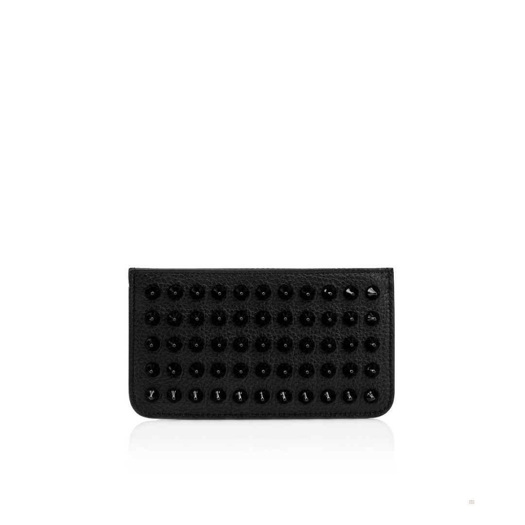 Christian Louboutin Credilou Men\'s Card Holder Black | MPYETO109