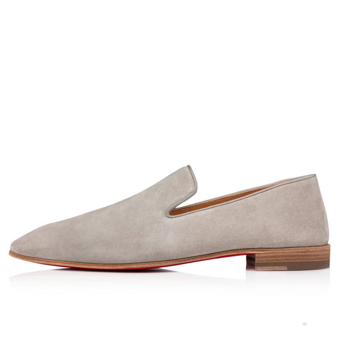 Christian Louboutin Dandelion Men's Loafers Grey | PQVJMU052