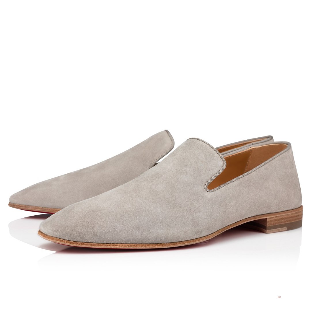 Christian Louboutin Dandelion Men\'s Loafers Grey | PQVJMU052