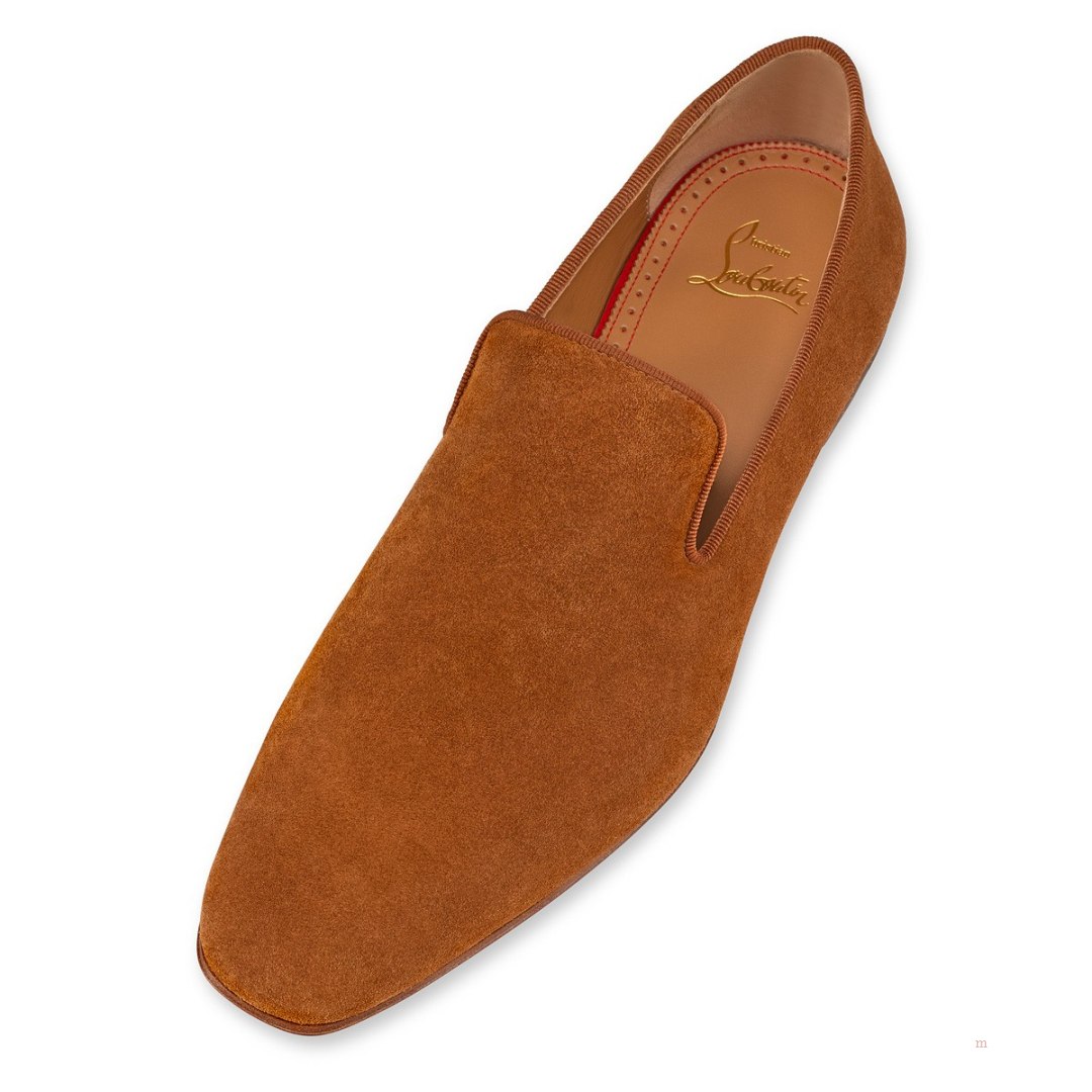 Christian Louboutin Dandelion Men's Loafers Brown | TMUBXS068