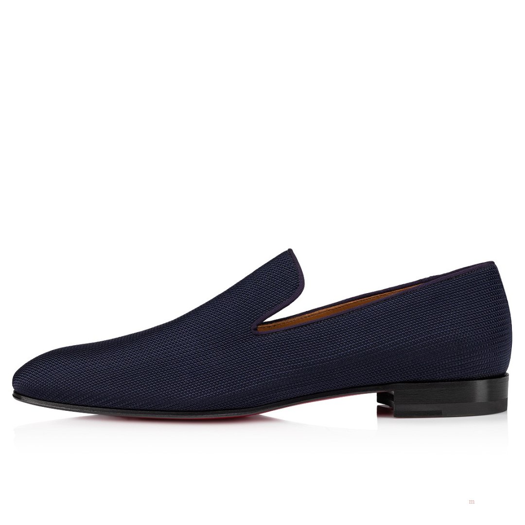 Christian Louboutin Dandelion Men's Loafers Blue | UGQWIK189