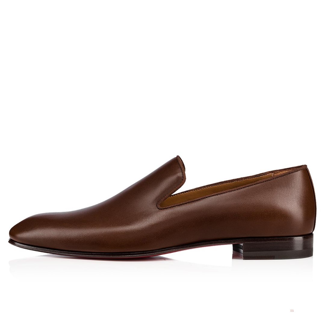 Christian Louboutin Dandelion Men's Loafers Brown | XTFEAG175