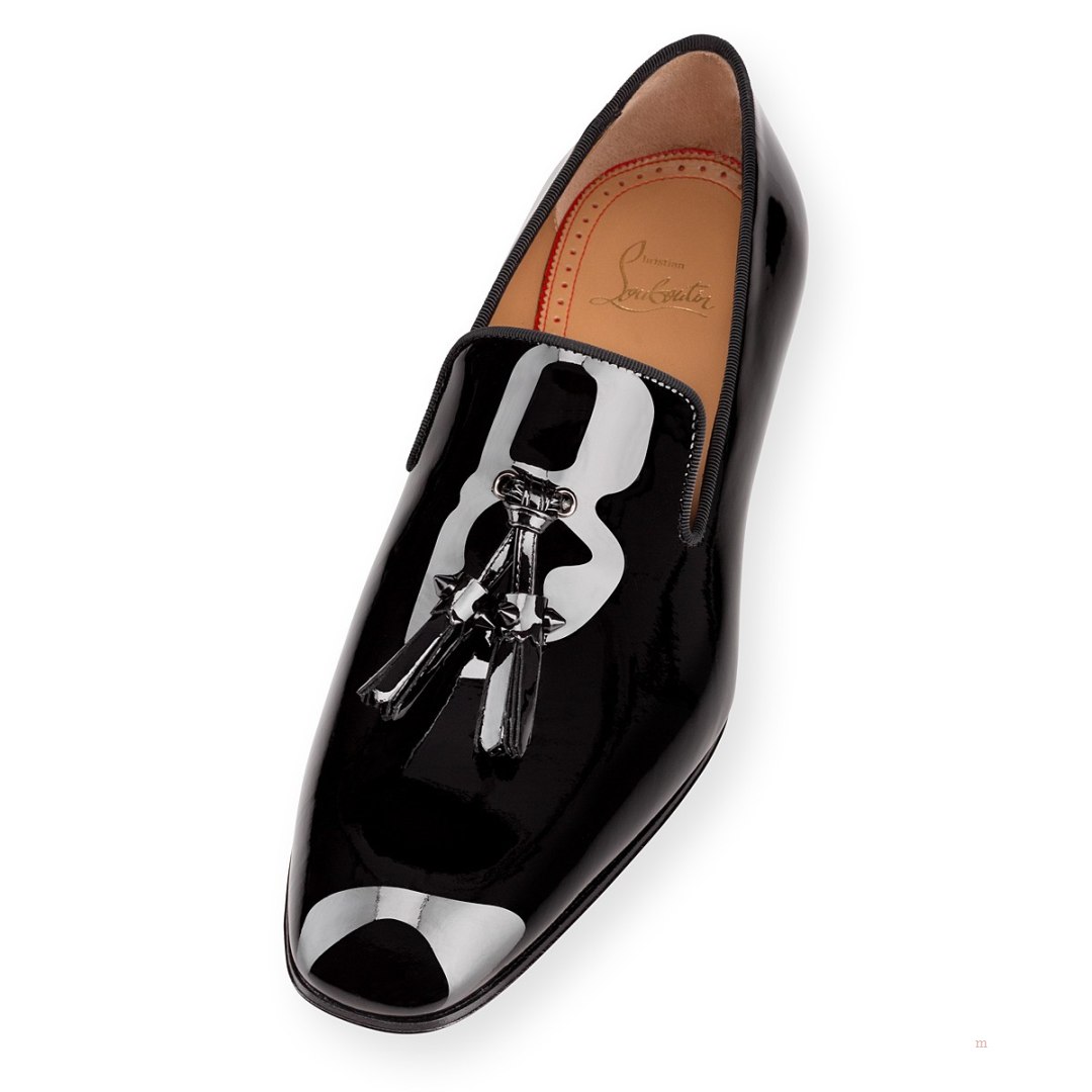 Christian Louboutin Dandelion Tassel Men's Loafers Black | KIMCXZ231