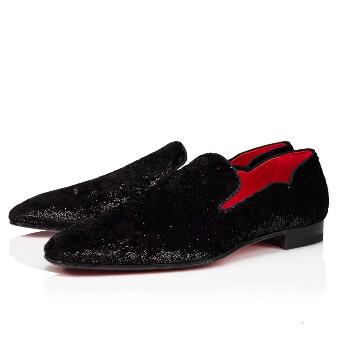 Christian Louboutin Dandy Chick Men's Loafers Black | QGMYIE134