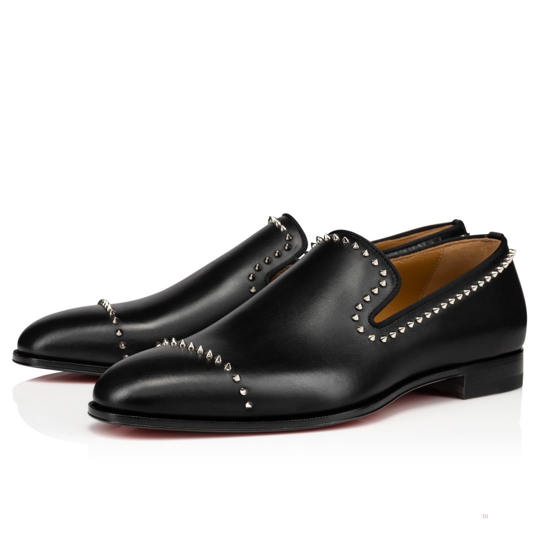 Christian Louboutin Dandy Cloo Men's Loafers Black | EHVODZ921