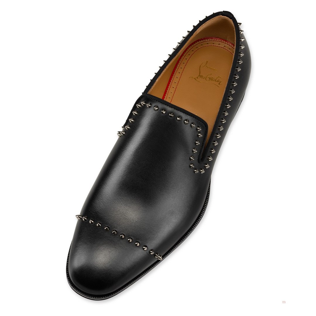 Christian Louboutin Dandy Cloo Men's Loafers Black | EHVODZ921