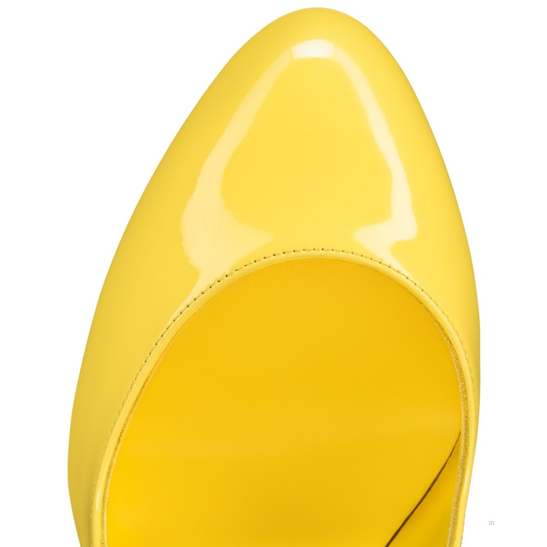 Christian Louboutin Dolly Pump Alta Women's Pumps Yellow | UACVFM304