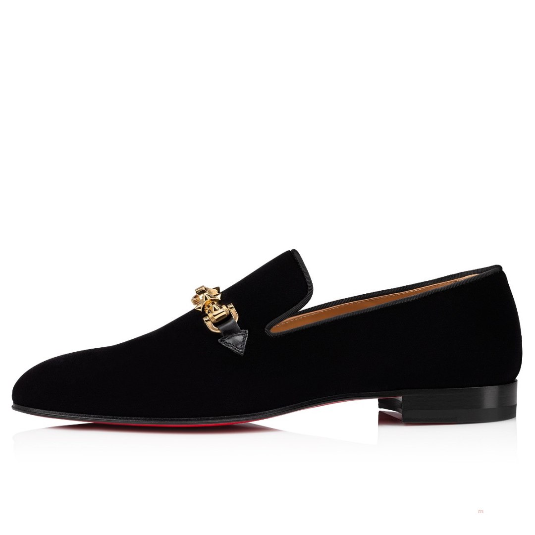 Christian Louboutin Equiswing Men's Loafers Black | IJSGKO491