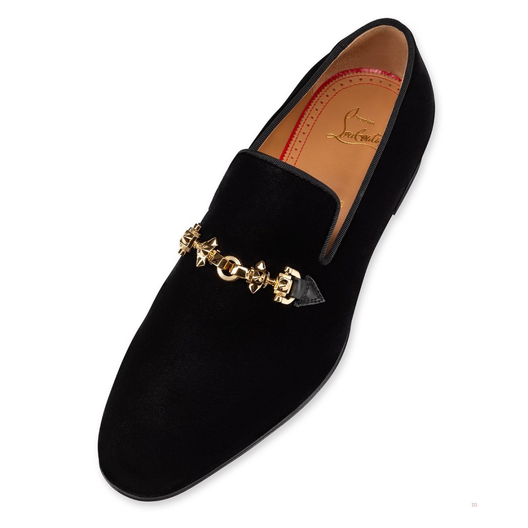 Christian Louboutin Equiswing Men's Loafers Black | IJSGKO491