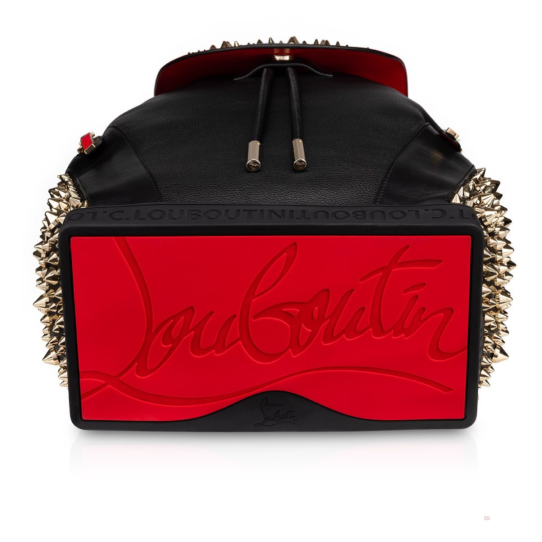 Christian Louboutin Explorafunk Men's Backpack Black / Black / Gold | ATNJUH156