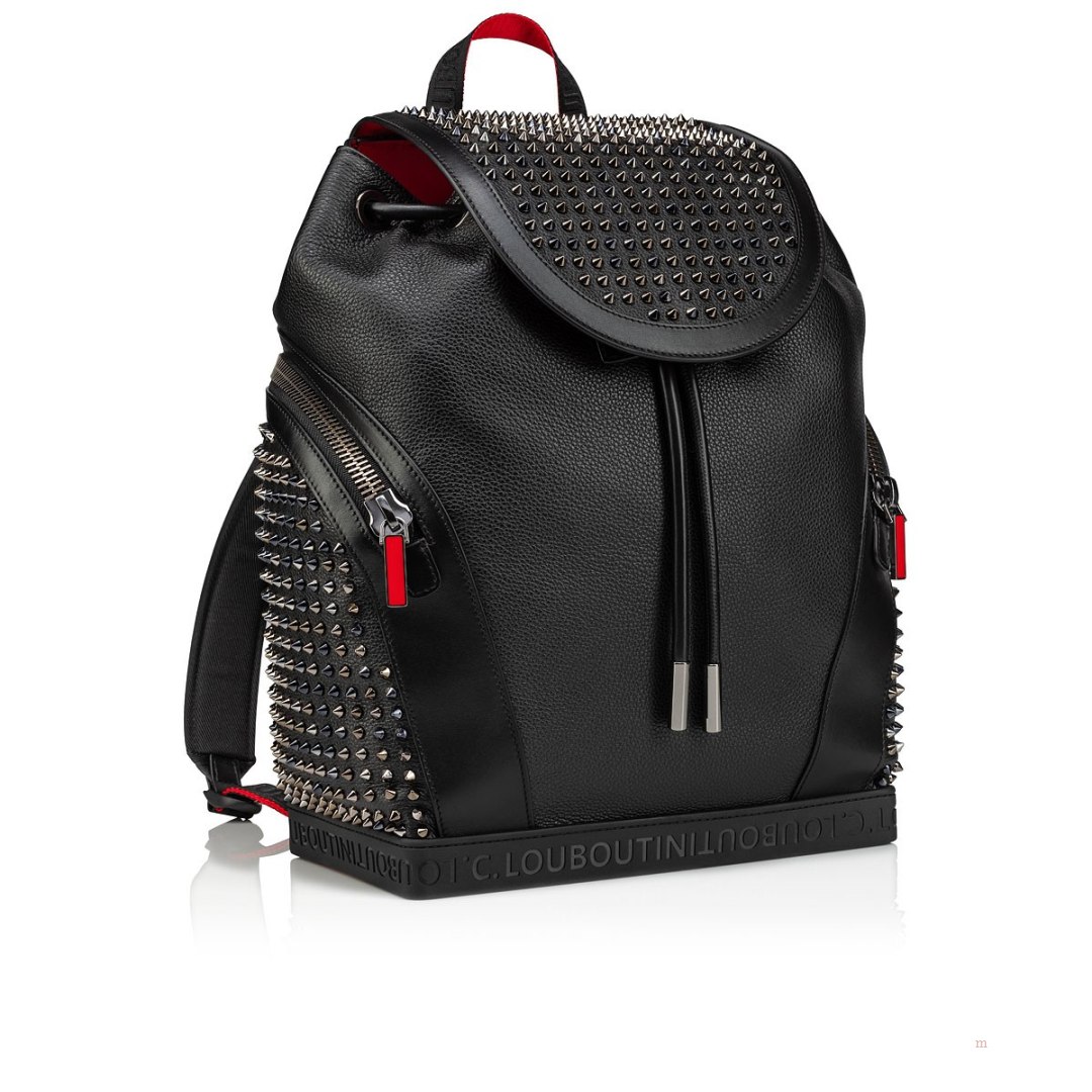 Christian Louboutin Explorafunk Men's Backpack Black | BEDPAR261