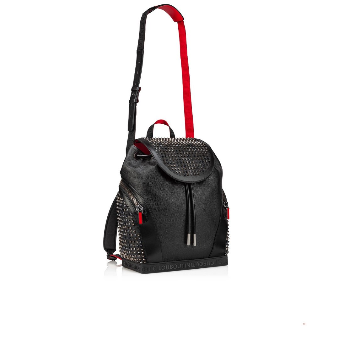 Christian Louboutin Explorafunk Men's Backpack Black | BEDPAR261