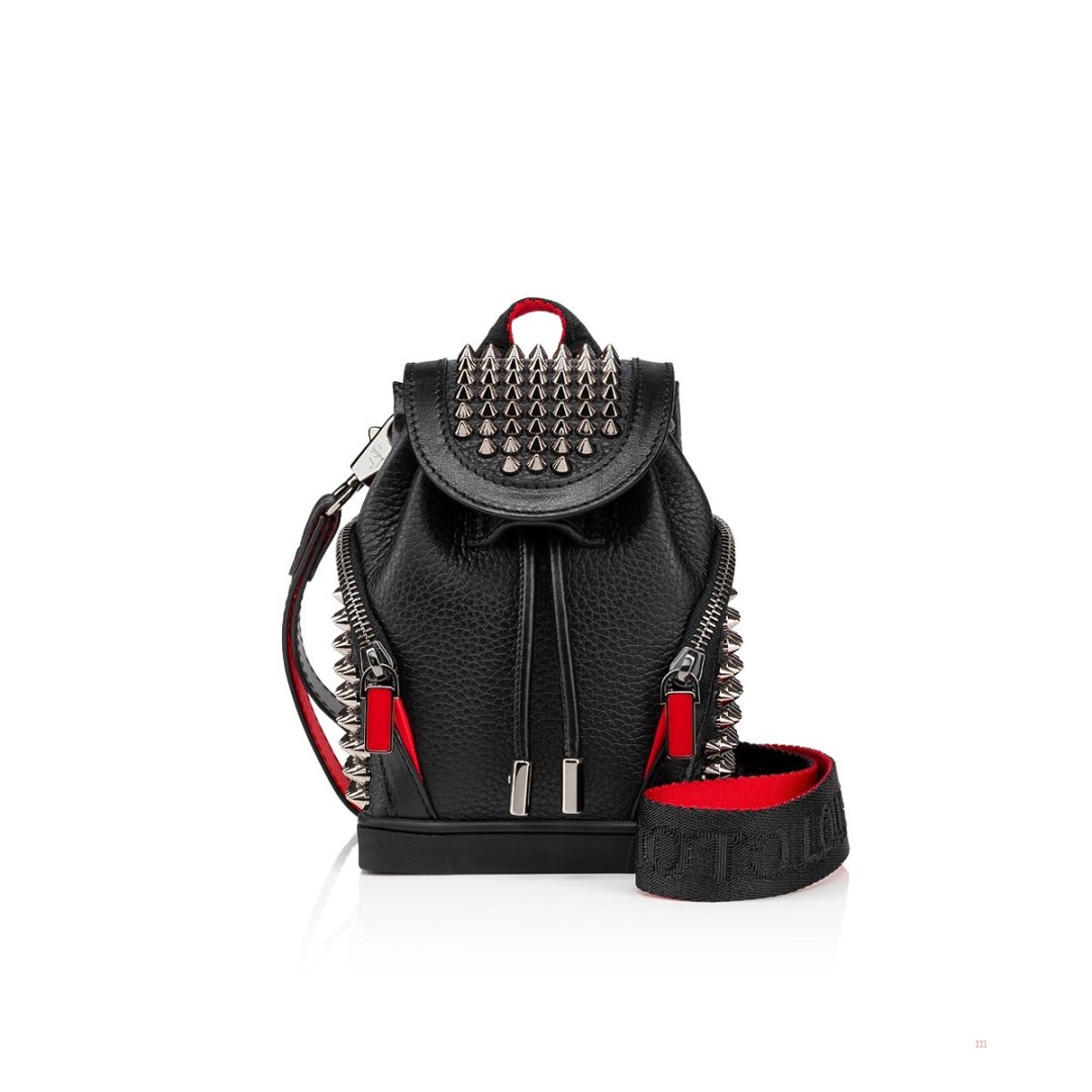 Christian Louboutin Explorafunk keyring Men's Keyring Black | HNMIAY362