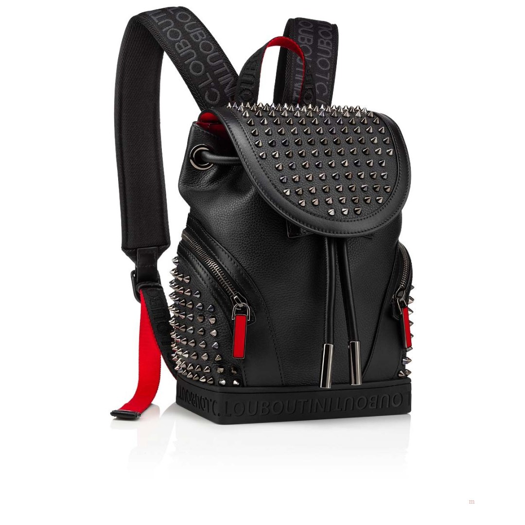 Christian Louboutin Explorafunk small Men's Backpack Black | SCBXIN568