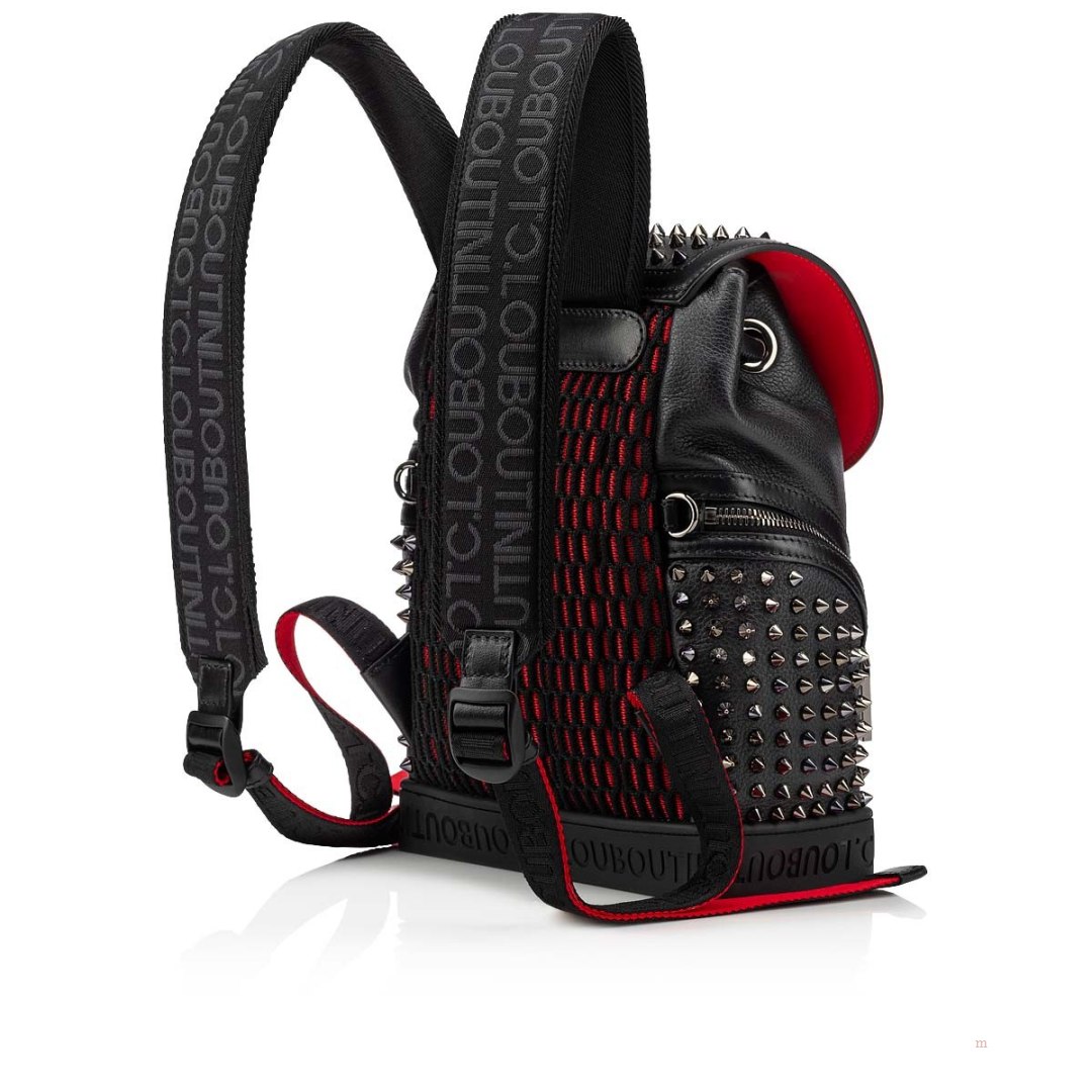 Christian Louboutin Explorafunk small Men's Backpack Black | SCBXIN568