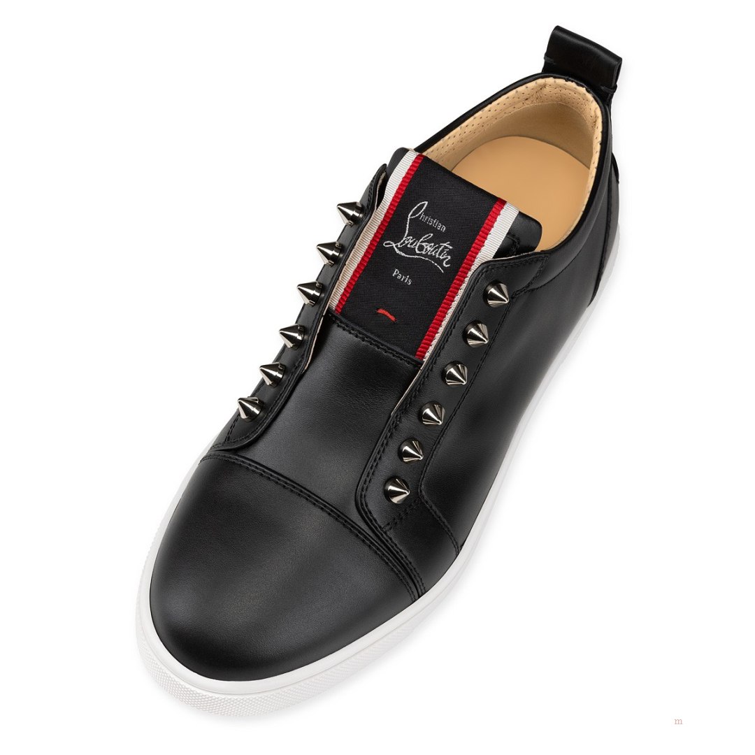 Christian Louboutin F.A.V Fique A Vontade Men's Sneakers Black | BQOLKY304