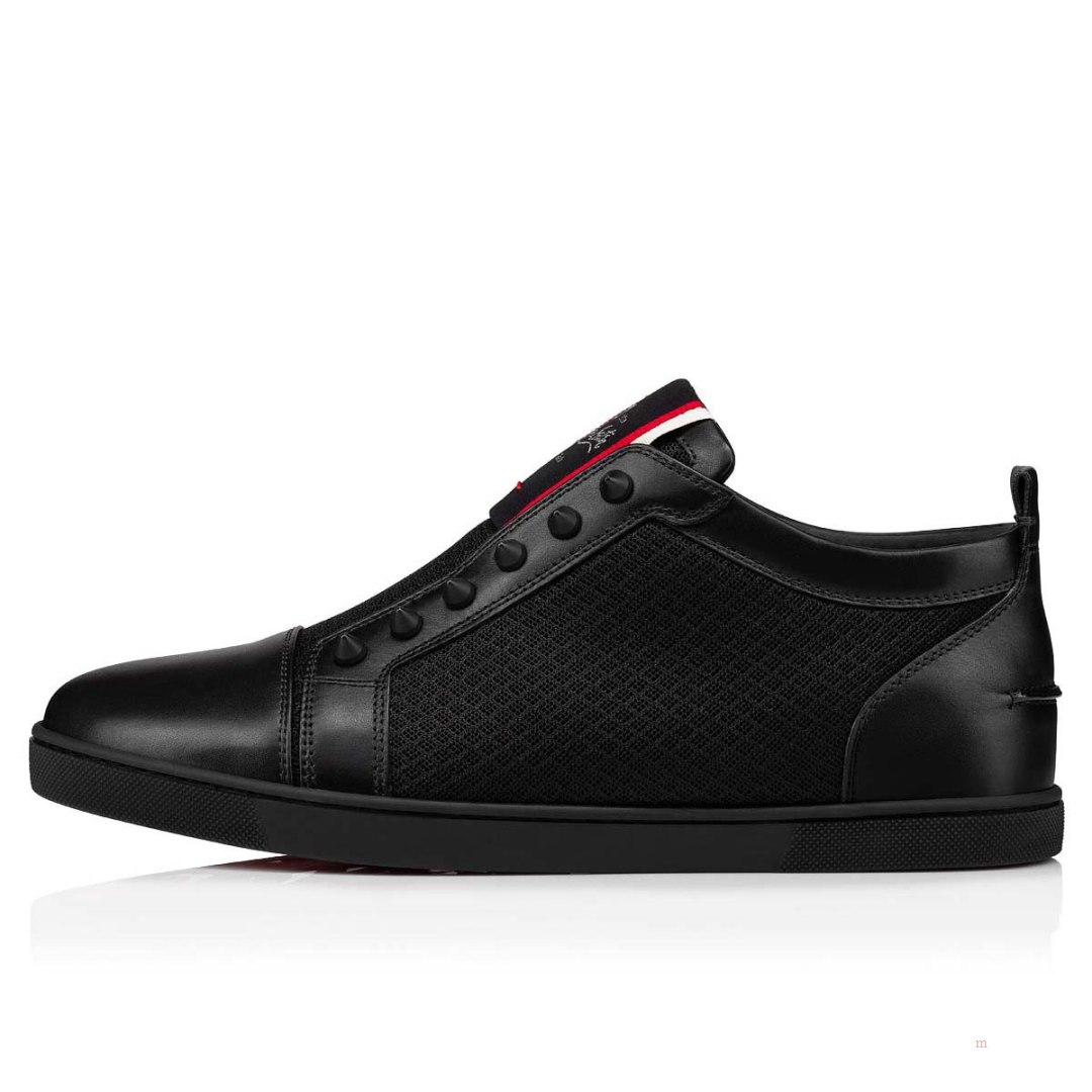 Christian Louboutin F.A.V Fique A Vontade Men's Sneakers Black | CJAQPI954