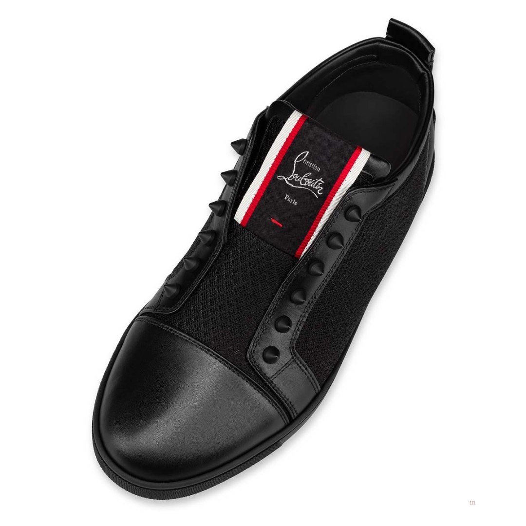 Christian Louboutin F.A.V Fique A Vontade Men's Sneakers Black | CJAQPI954