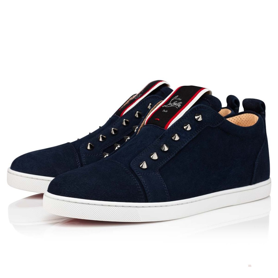 Christian Louboutin F.A.V Fique A Vontade Men\'s Sneakers Navy | MPBCQF056