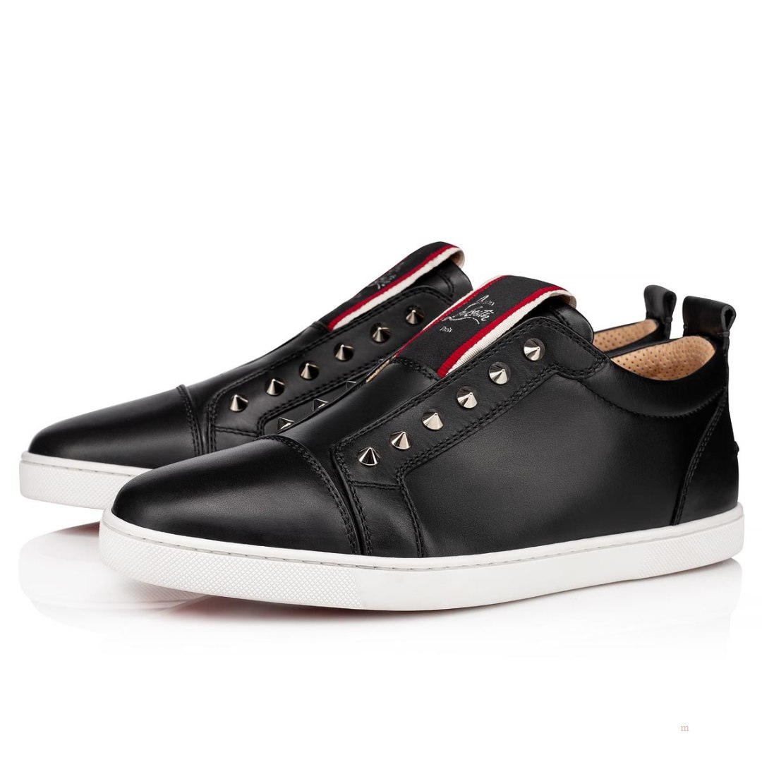 Christian Louboutin F.A.V Fique A Vontade Men's Sneakers Black | ONLFZY361