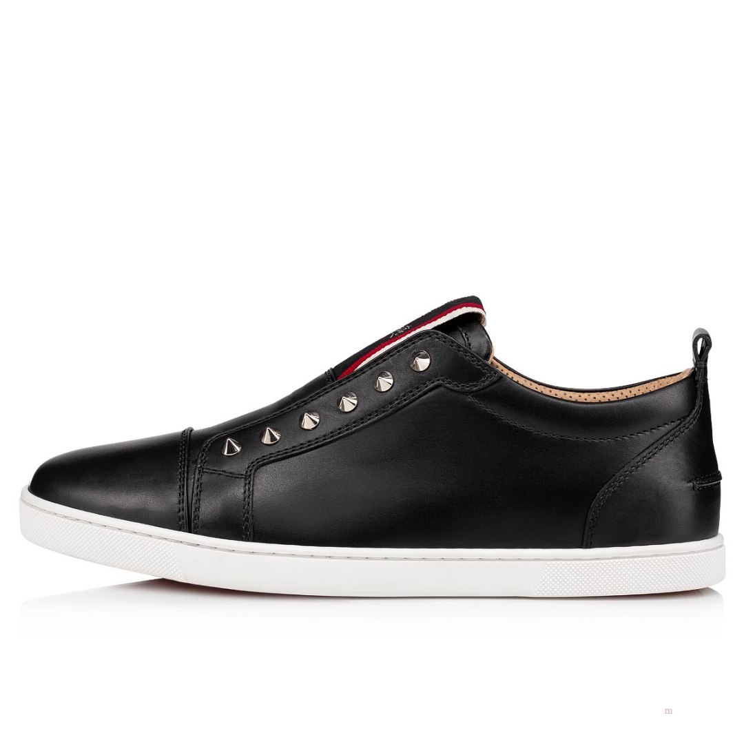 Christian Louboutin F.A.V Fique A Vontade Men's Sneakers Black | ONLFZY361