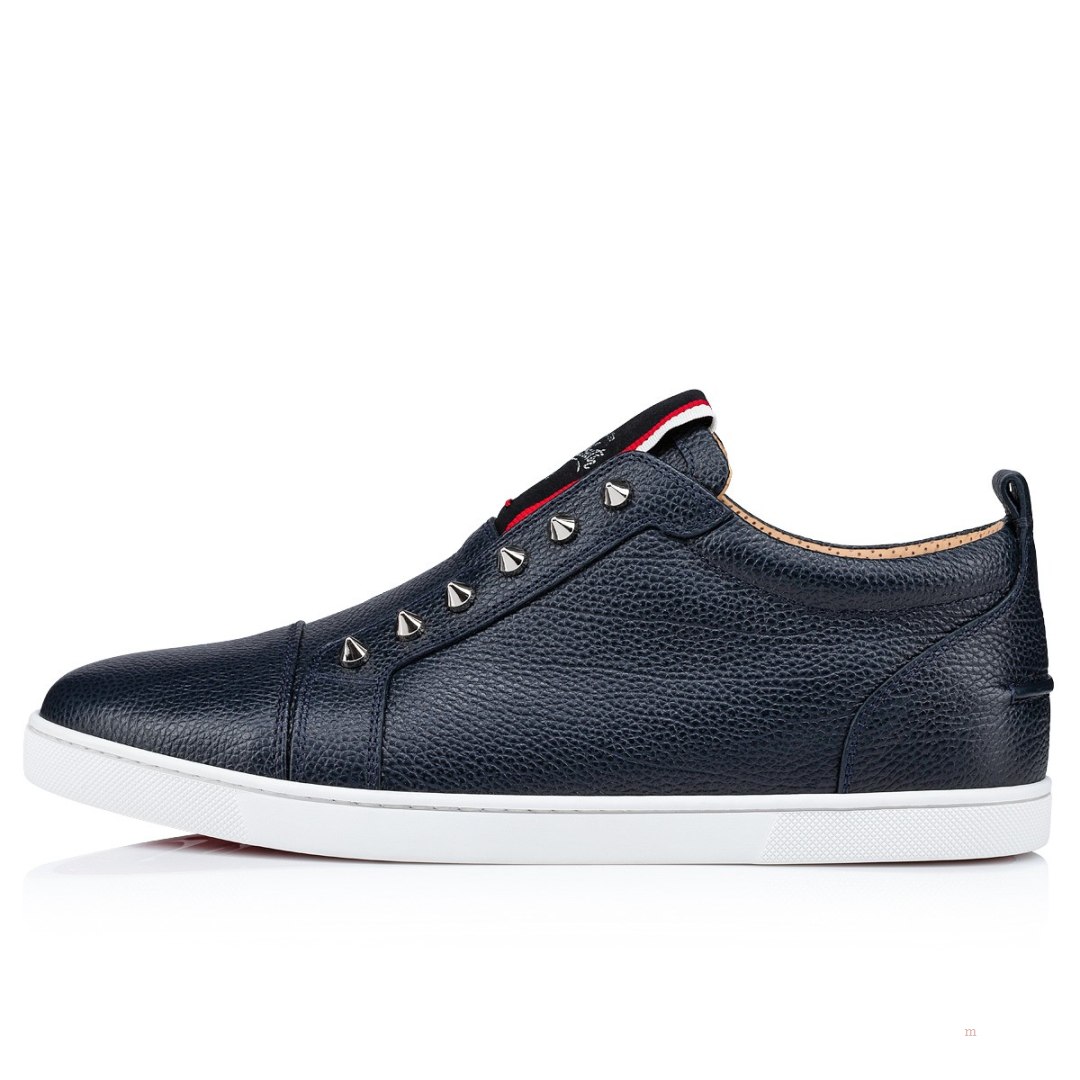 Christian Louboutin F.A.V Fique A Vontade Men's Sneakers Blue | YWZRBS951