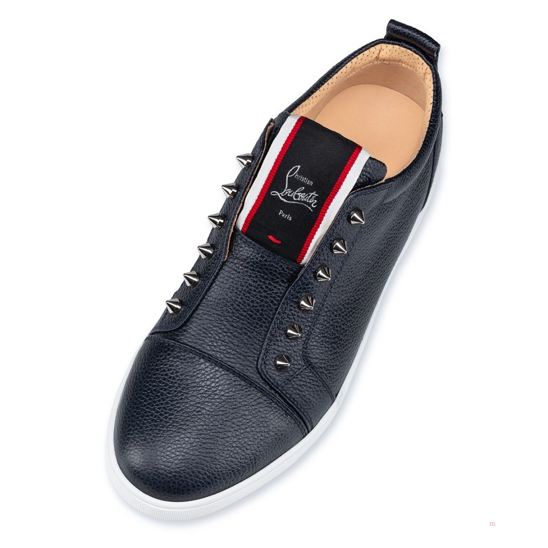 Christian Louboutin F.A.V Fique A Vontade Men's Sneakers Blue | YWZRBS951