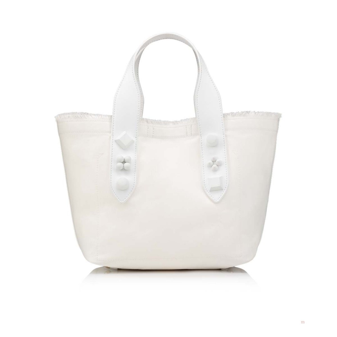 Christian Louboutin Frangibus small Women's Tote Bag White | FJQHKP153