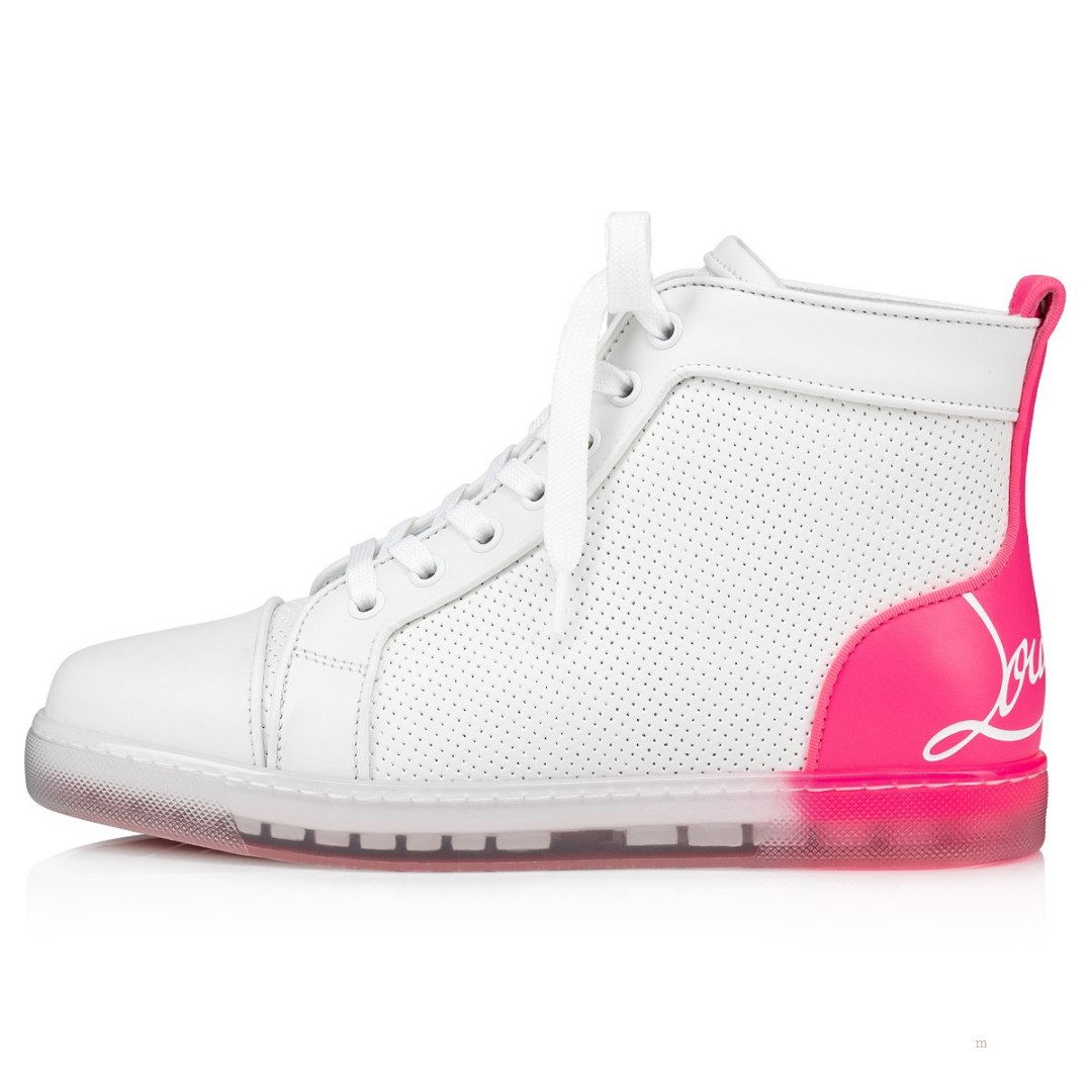 Christian Louboutin Fun Louis Women's Sneakers Pink | AIYRSN256