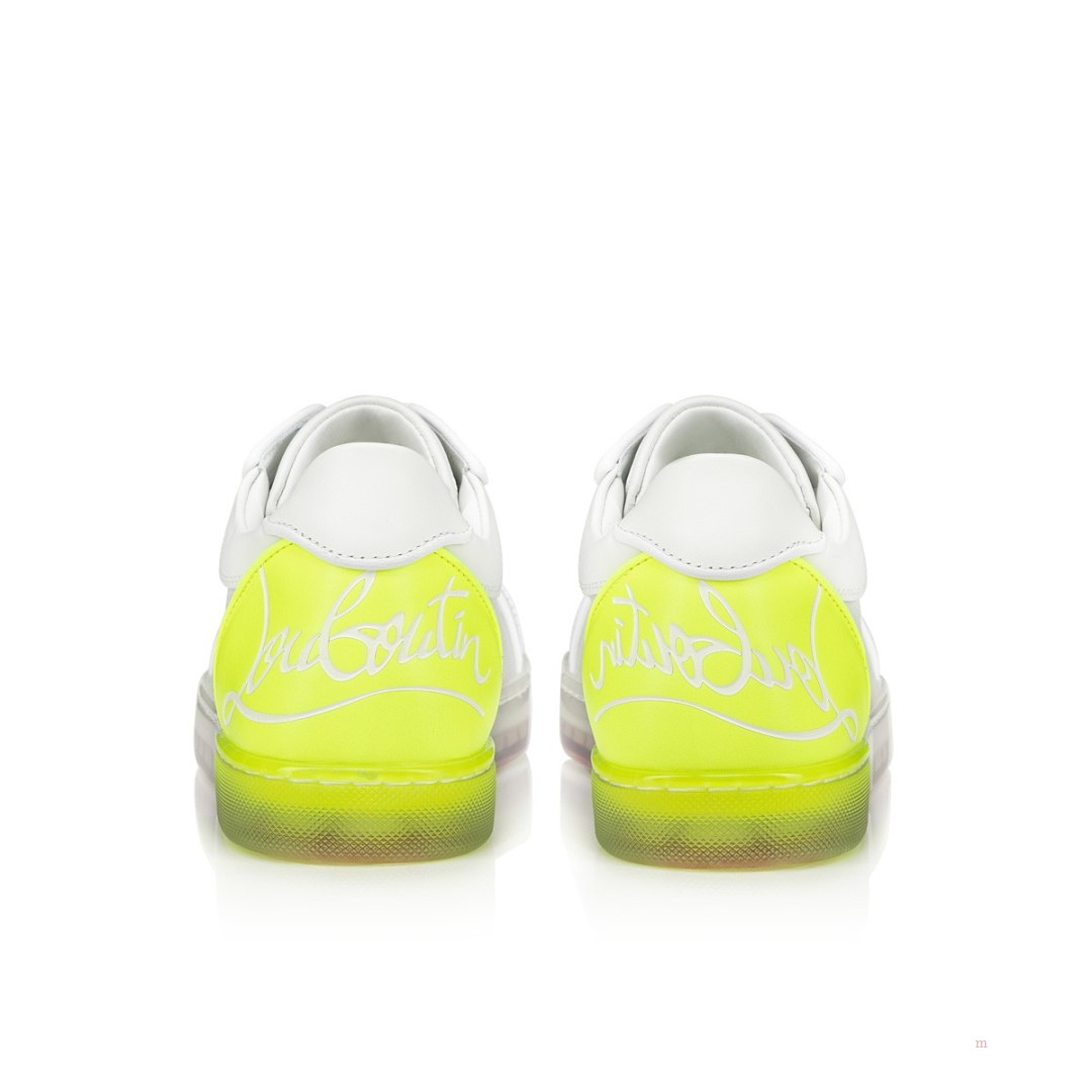 Christian Louboutin Fun Vieira Women's Sneakers Yellow | QJSVWH845