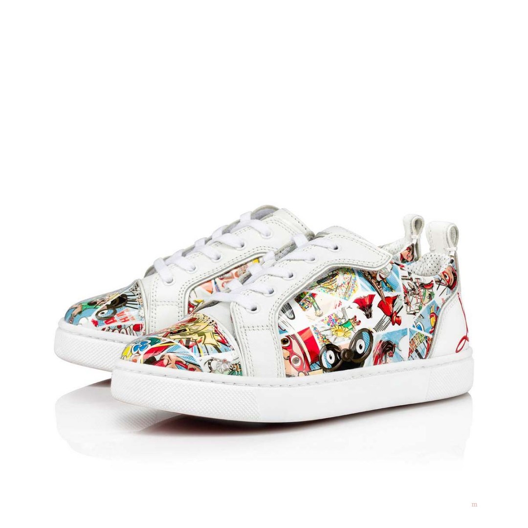 Christian Louboutin Funnyto Boys' Low Top Sneakers Multicolor | ALSYQK765