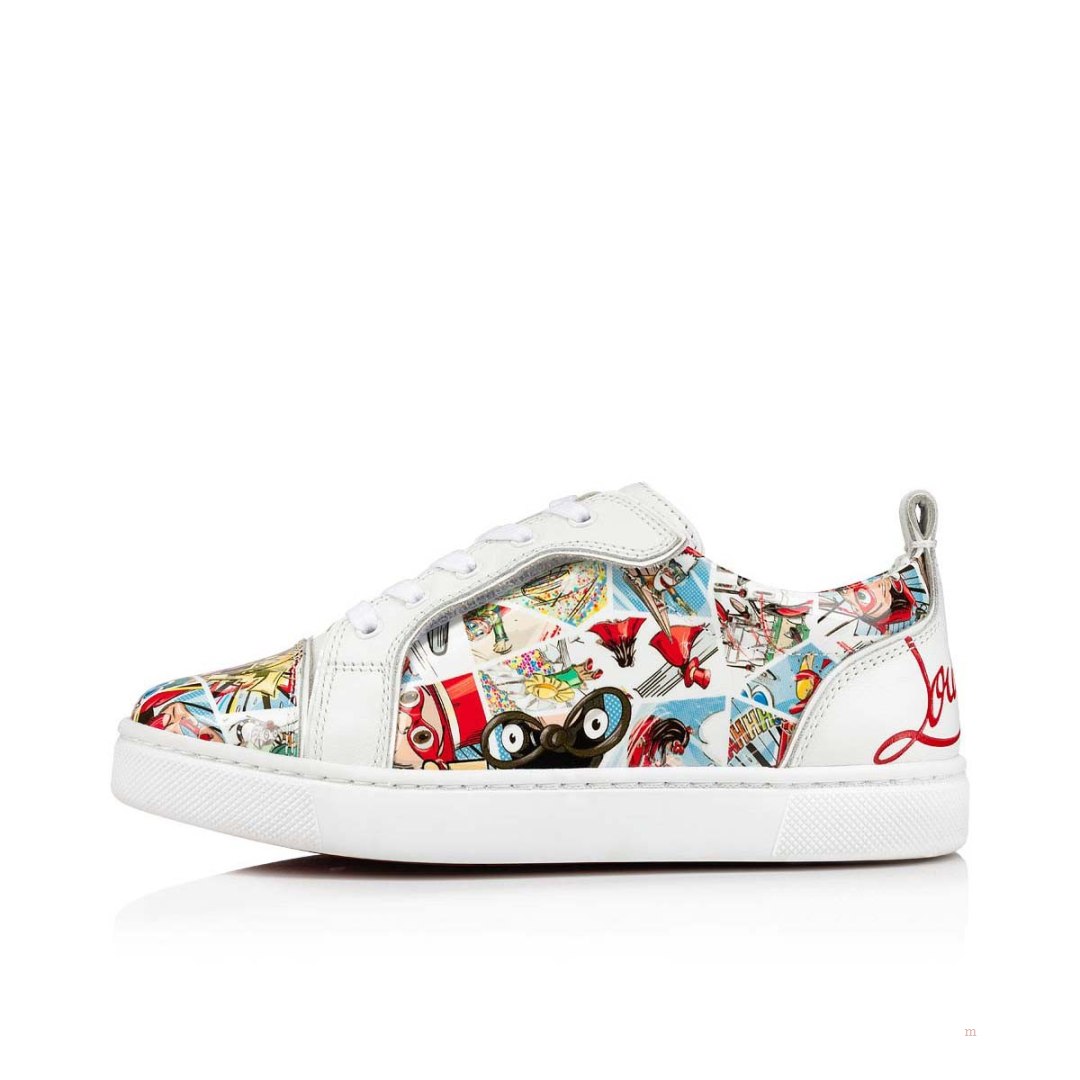 Christian Louboutin Funnyto Boys' Low Top Sneakers Multicolor | ALSYQK765