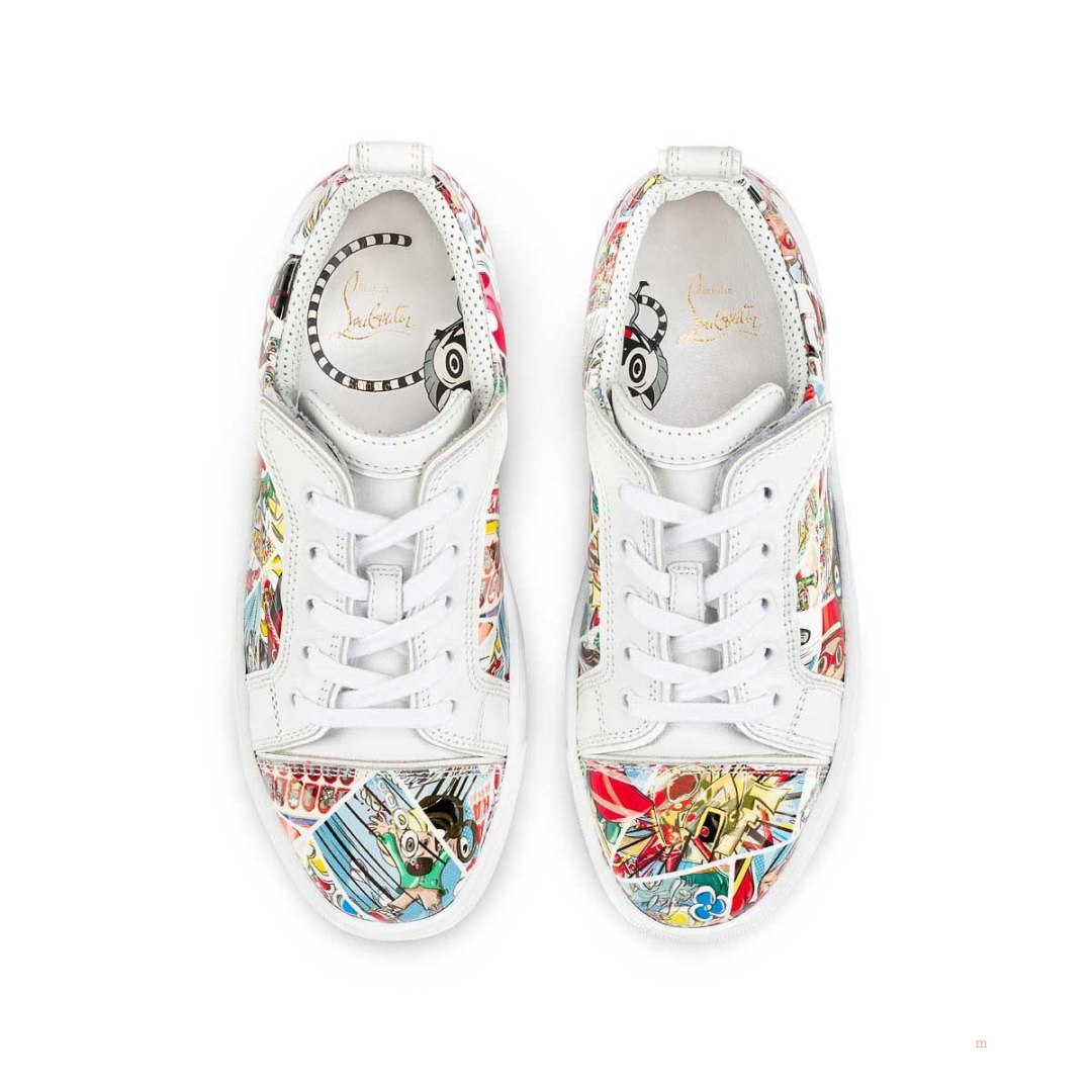 Christian Louboutin Funnyto Boys' Low Top Sneakers Multicolor | ALSYQK765