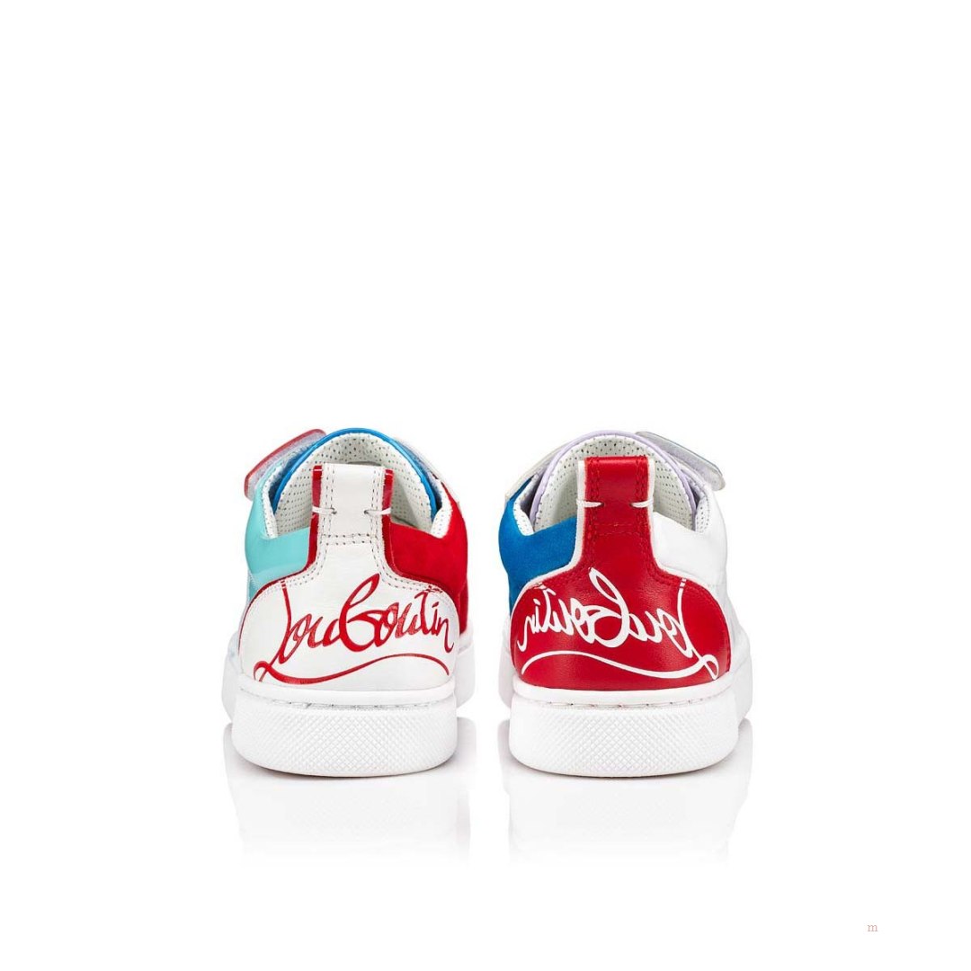 Christian Louboutin Funnyto Boys' Low Top Sneakers Multicolor | JSNBLU317