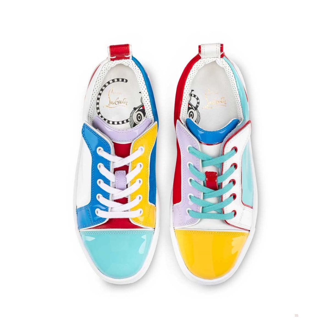 Christian Louboutin Funnyto Boys' Low Top Sneakers Multicolor | JSNBLU317