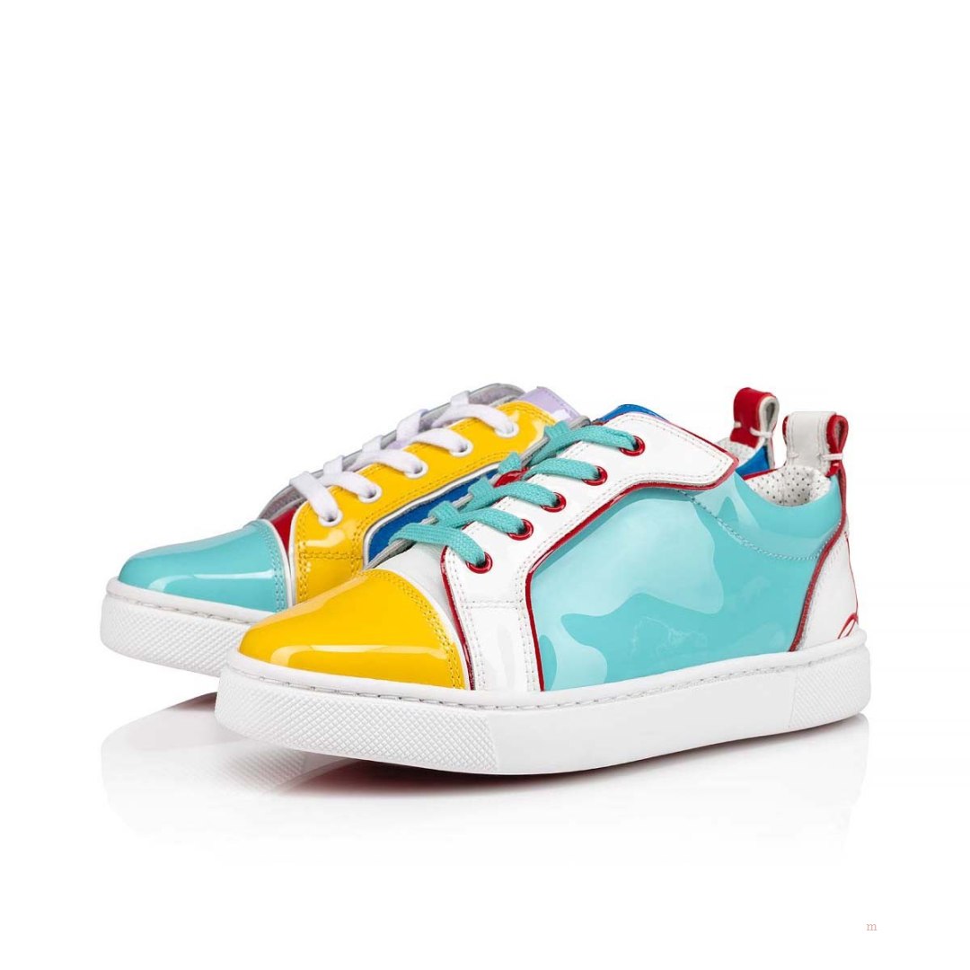 Christian Louboutin Funnyto Boys\' Low Top Sneakers Multicolor | JSNBLU317