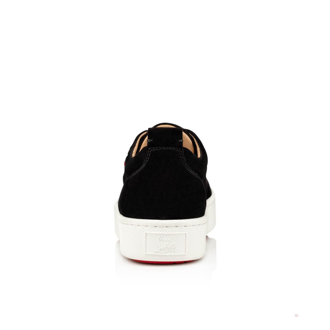 Christian Louboutin Happyrui Spikes Men's Sneakers Black | SHBKAN827