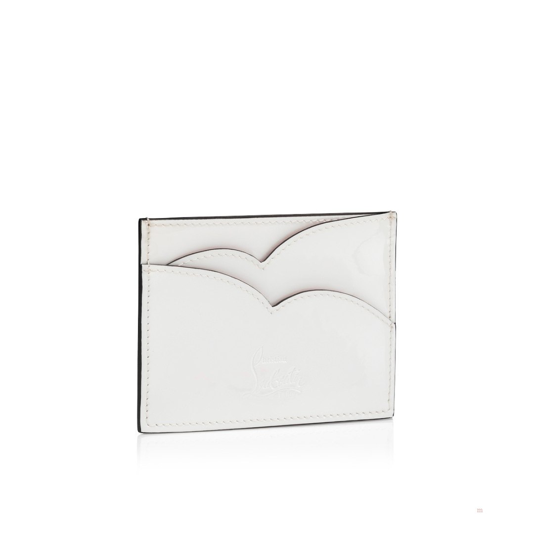 Christian Louboutin Hot Chick card holder Women's Card Holder White | GQHNIB025