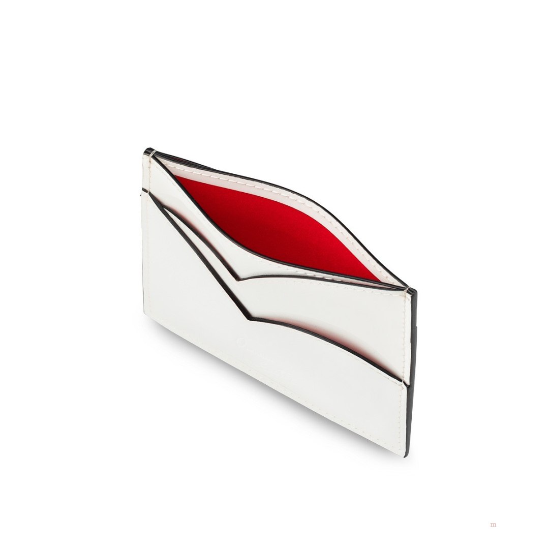 Christian Louboutin Hot Chick card holder Women's Card Holder White | GQHNIB025