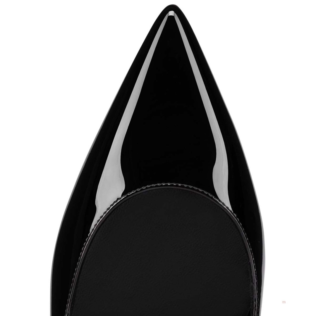 Christian Louboutin Hot Chickita Women's Ballerinas Black | QKPTXC936