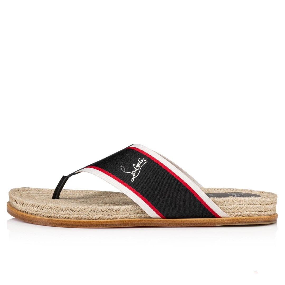 Christian Louboutin Hot Flip Men's Flip Flops Blue | DVZBIF207